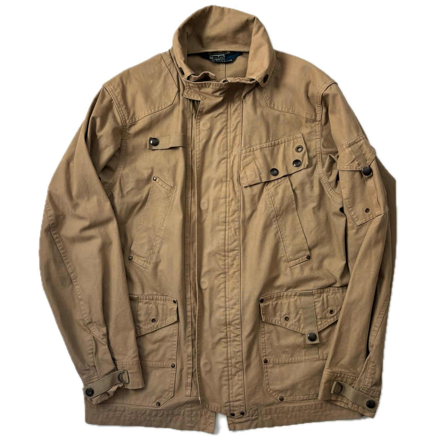 Polo Ralph Lauren Beige Utility Jacket Military 