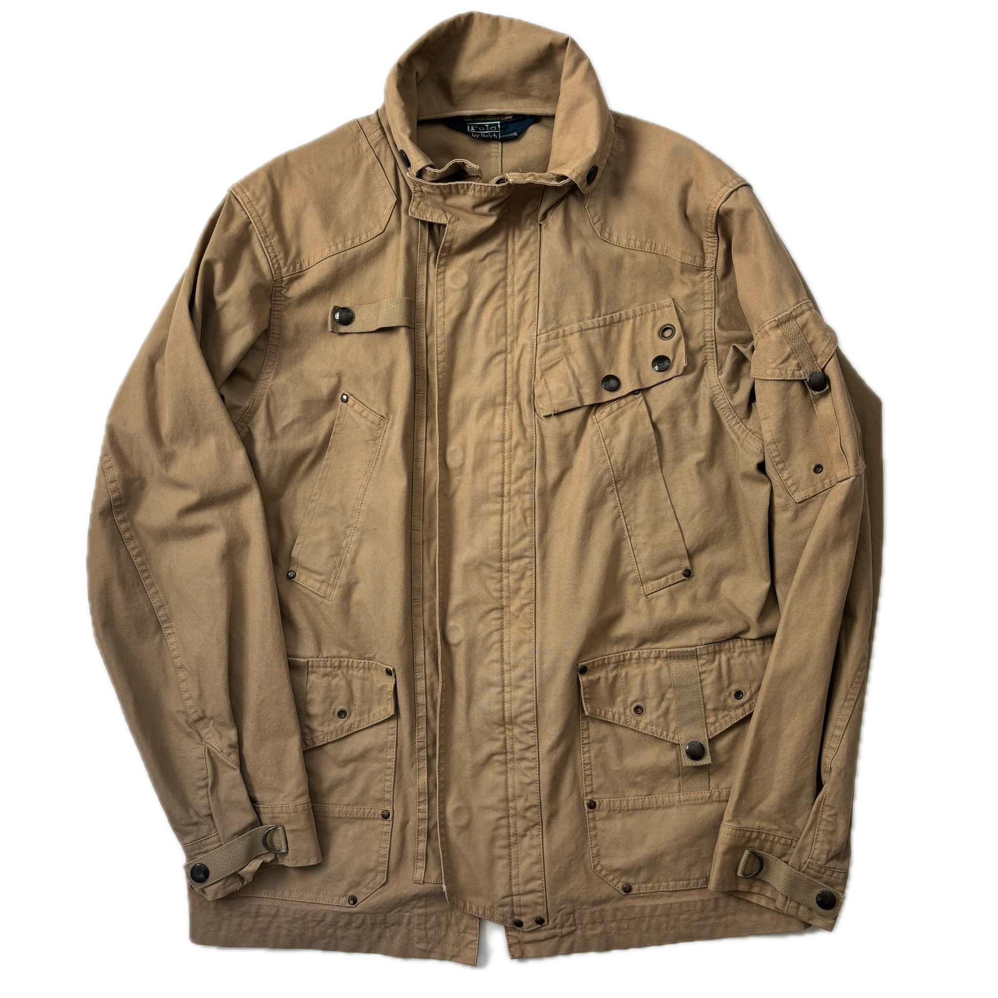 Polo Ralph Lauren Beige Utility Jacket Military 