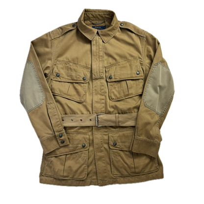 Polo Ralph Lauren Belted Beige Safari Jacket - S