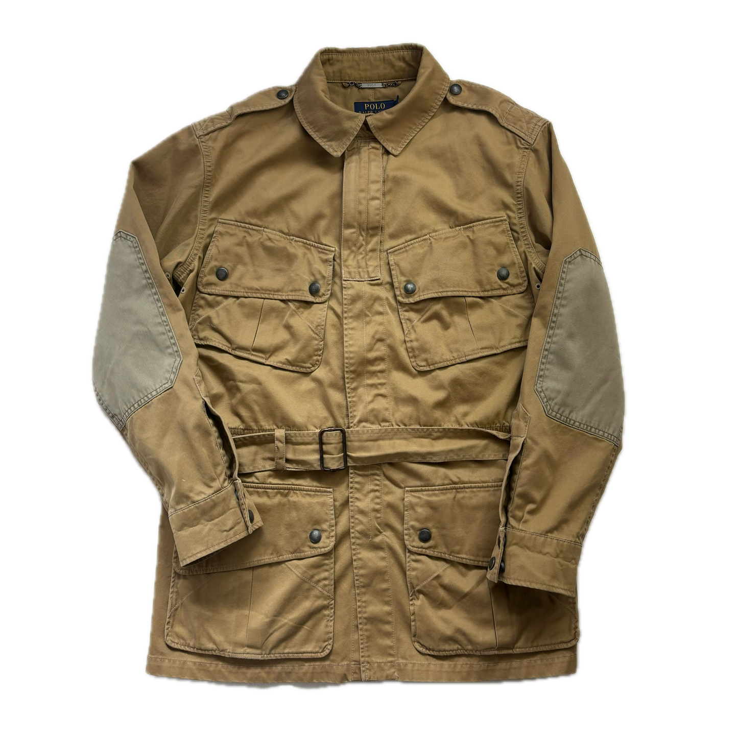 Polo Ralph Lauren Belted Beige Safari Jacket - S