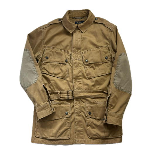 Polo Ralph Lauren Belted Beige Safari Jacket - S