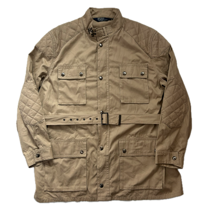 Polo Ralph Lauren Belted Beige Safari Jacket - XXL