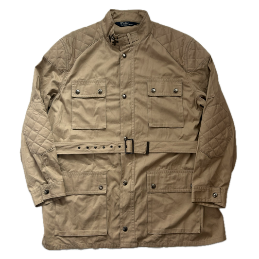 Polo Ralph Lauren Belted Beige Safari Jacket - XXL