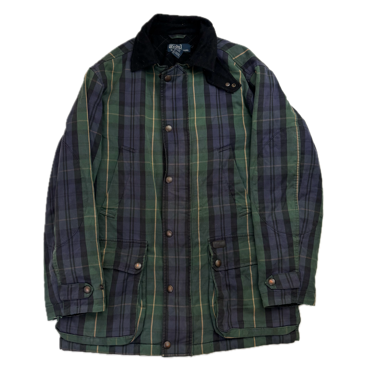 Polo Ralph Lauren BlackWatch Parka Walking Jacket Coat  Tartan - S