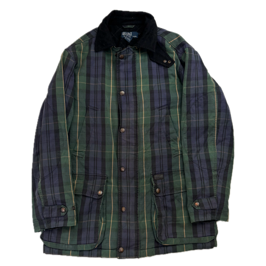 Polo Ralph Lauren BlackWatch Parka Walking Jacket Coat  Tartan - S