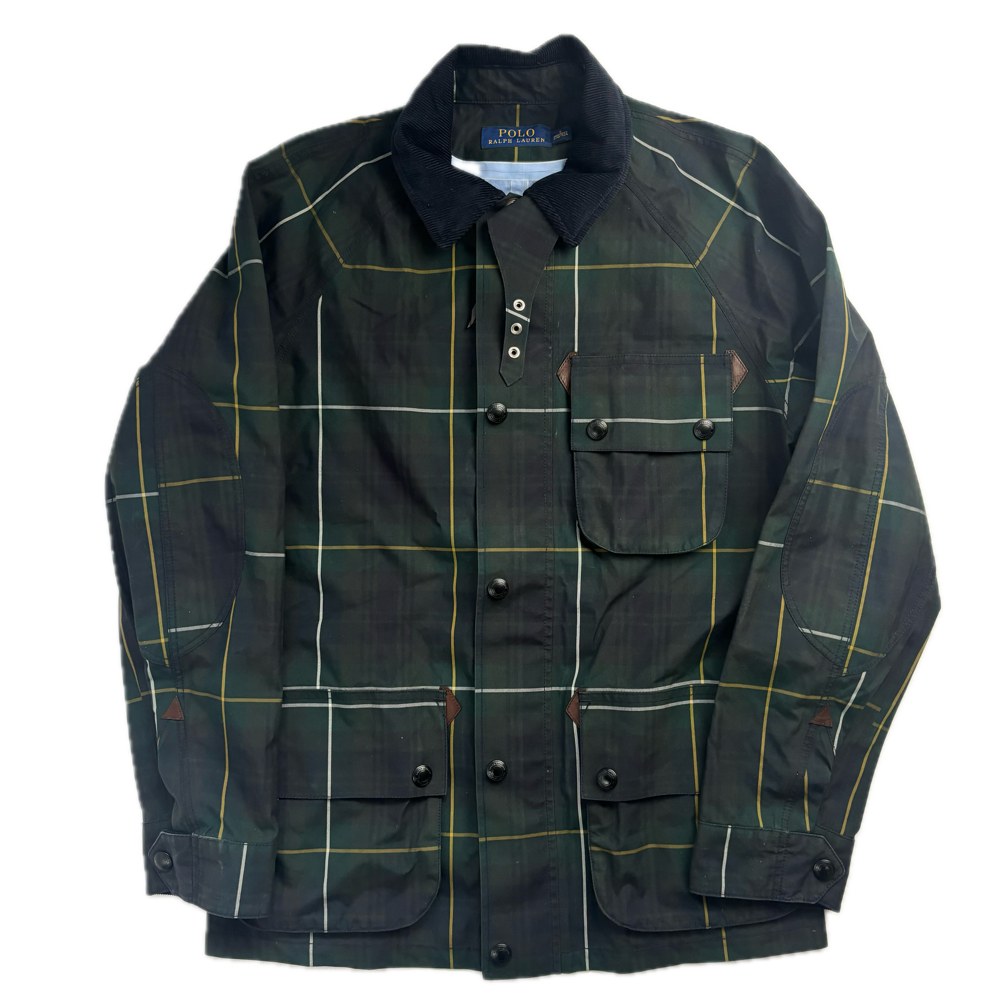 Polo Ralph Lauren BlackWatch Rain Jacket Parka Tartan Taped Seam
