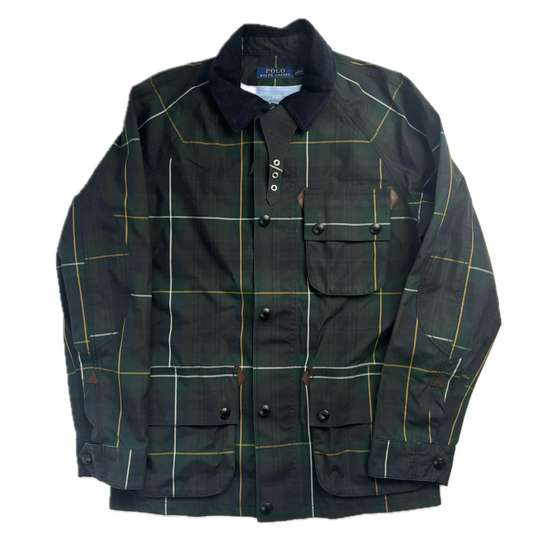 Polo Ralph Lauren BlackWatch Rain Jacket Parka Tartan Taped Seam