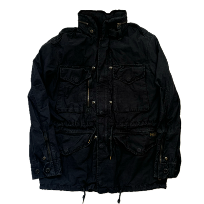 Polo Ralph Lauren Black Military Utility Jacket  - S