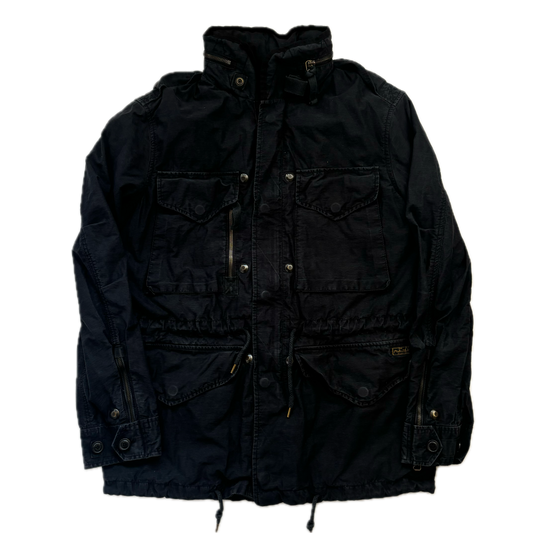 Polo Ralph Lauren Black Military Utility Jacket  - S