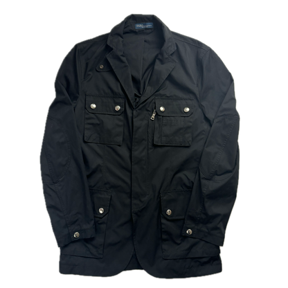Polo Ralph Lauren Black Utility Sports Coat Cargo Jacket - S