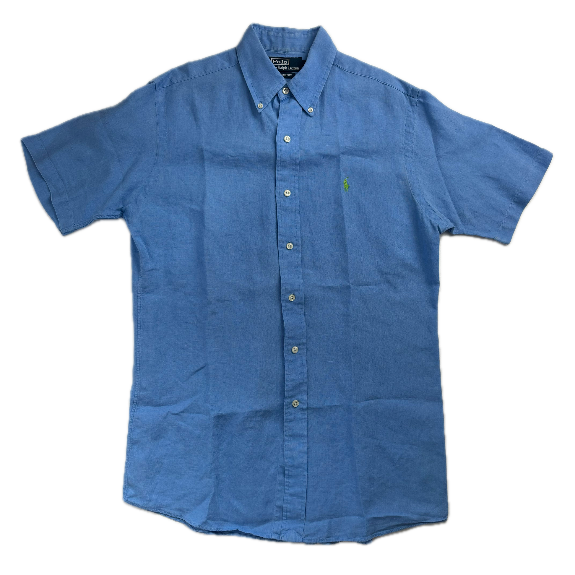 Polo Ralph Lauren Blue Linen Ellington Shirt - S