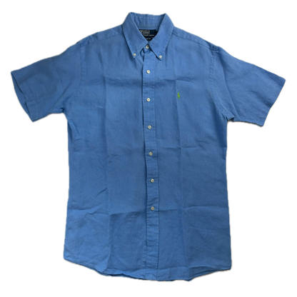 Polo Ralph Lauren Blue Linen Ellington Shirt - S