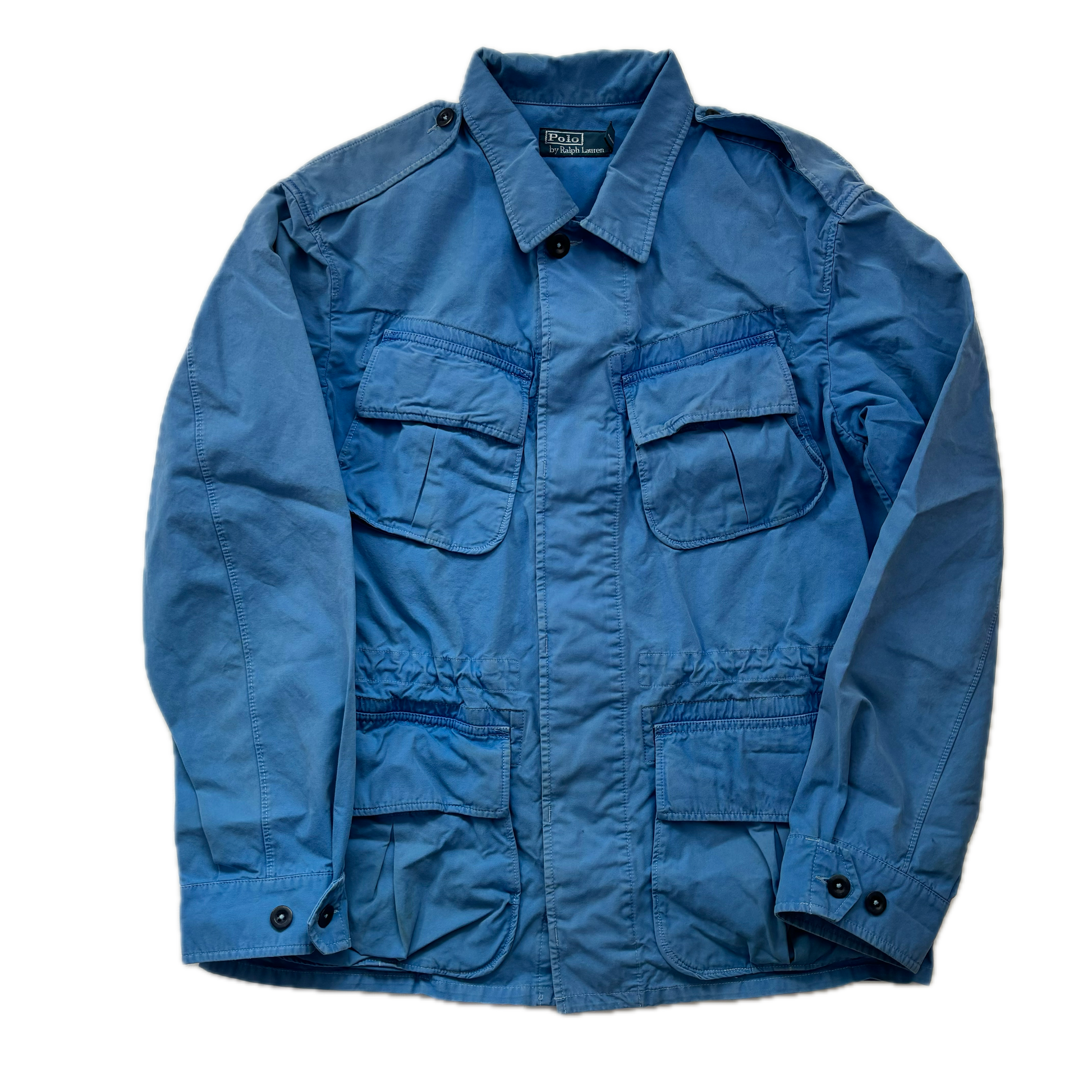 Polo Ralph Lauren Blue Tropical Combat Jacket