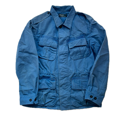 Polo Ralph Lauren Blue Tropical Combat Jacket