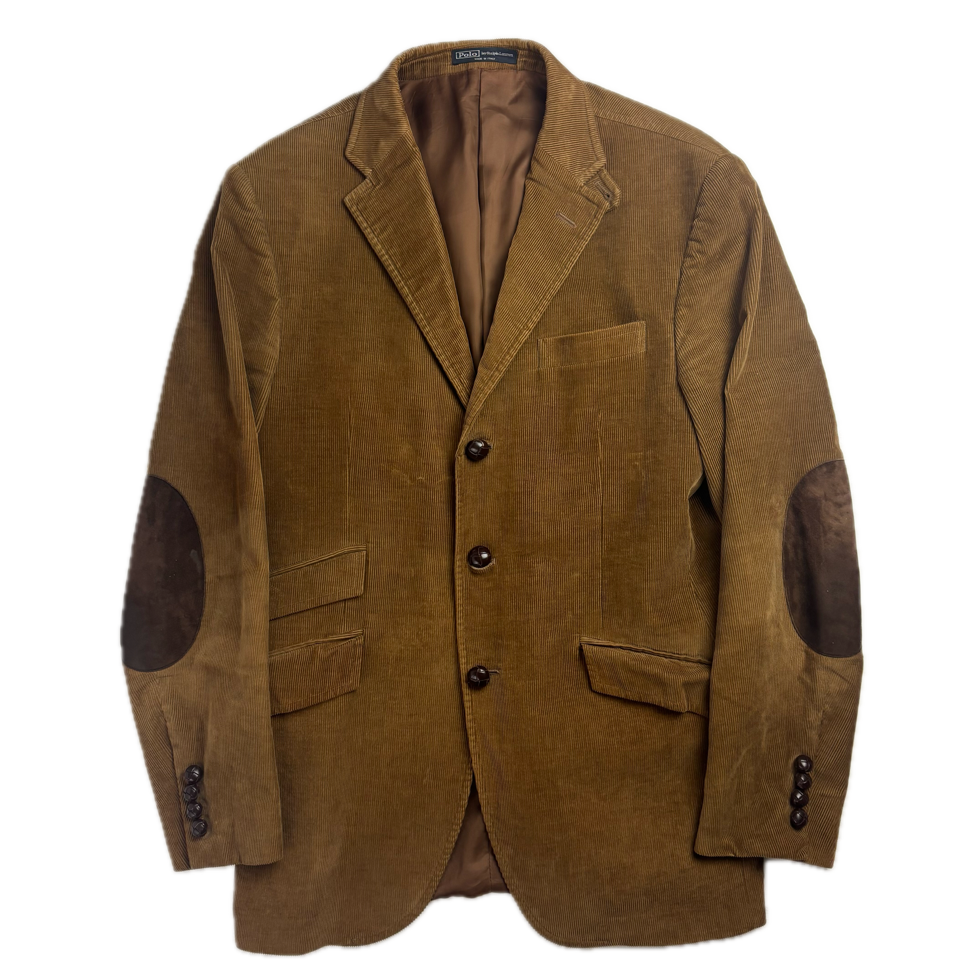 Polo Ralph Lauren Brown Corduroy Blazer Sportscoat - 40R