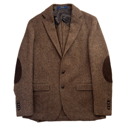 Polo Ralph Lauren Brown Donegal Tweed Blazer (Wool) - 38R