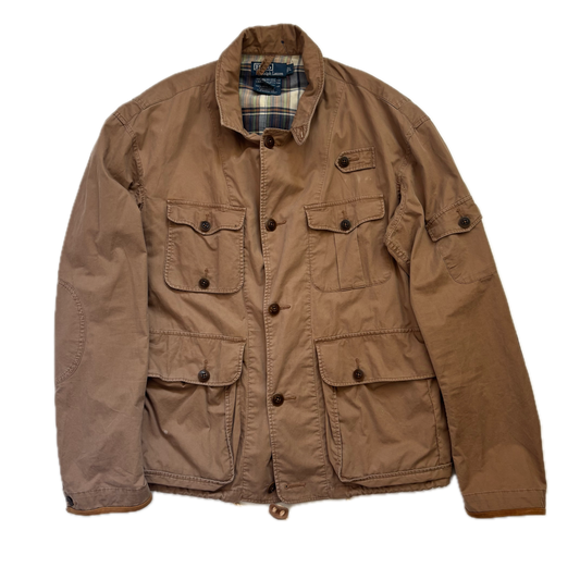 Polo Ralph Lauren Brown Wading Utility Cargo Jacket - L