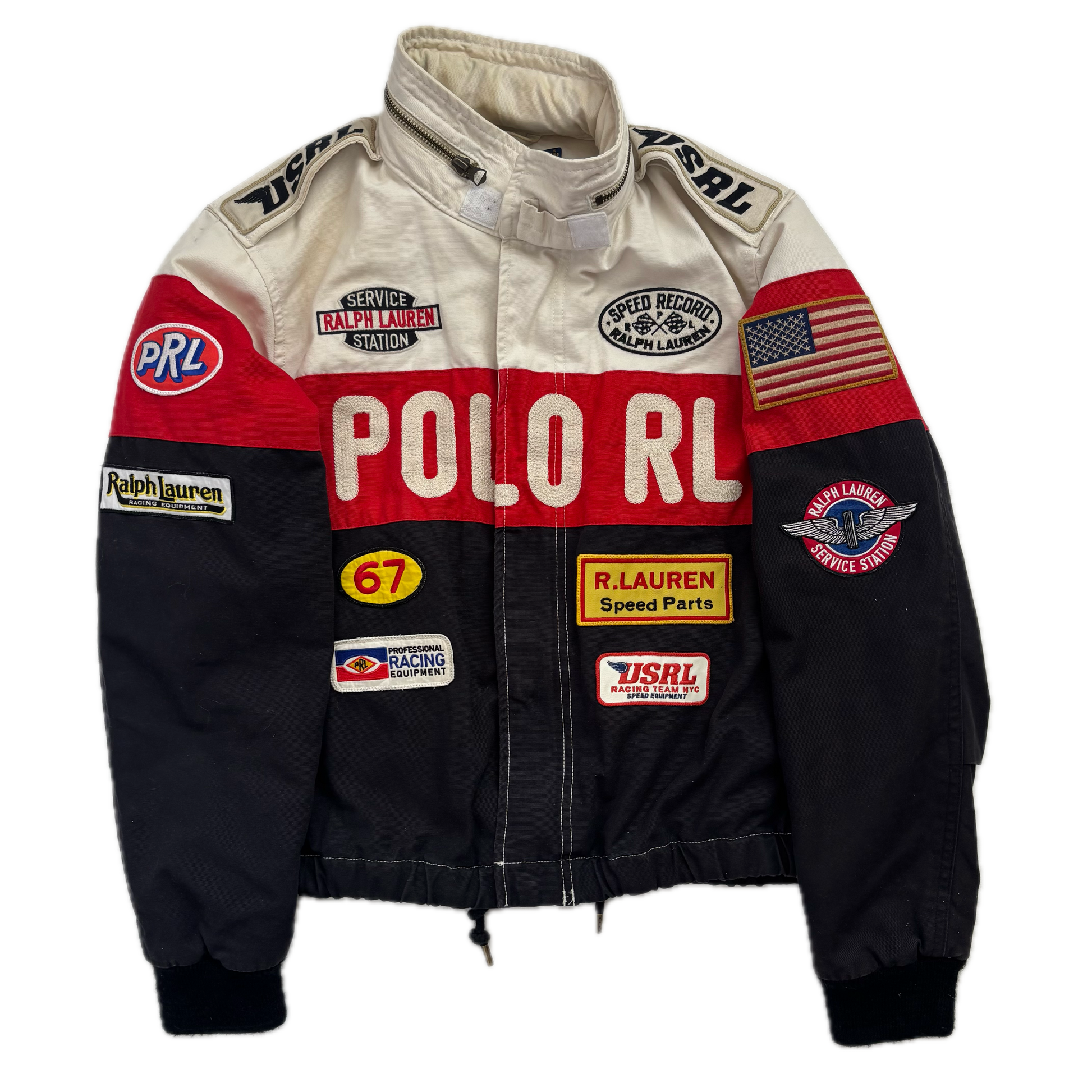 Polo Ralph Lauren Canvas Racing Jacket - XS