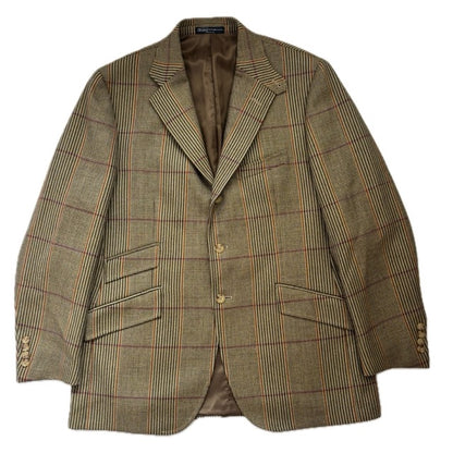 Polo Ralph Lauren Check Tweed Blazer Sports Coat Wool - 44R
