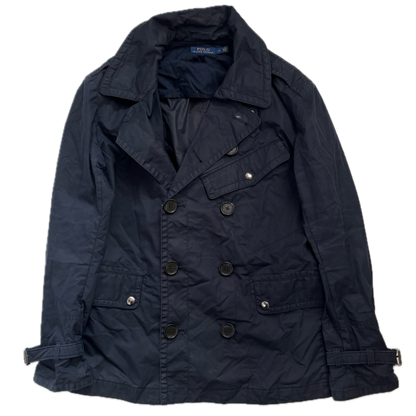 Polo Ralph Lauren Double Breasted Rain Coat Trench - L