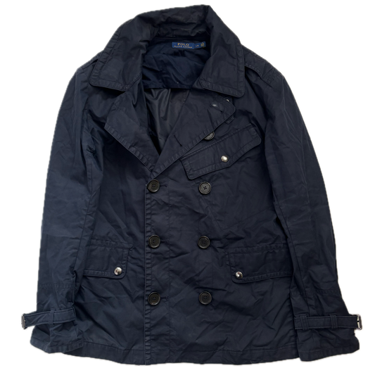 Polo Ralph Lauren Double Breasted Rain Coat Trench - L
