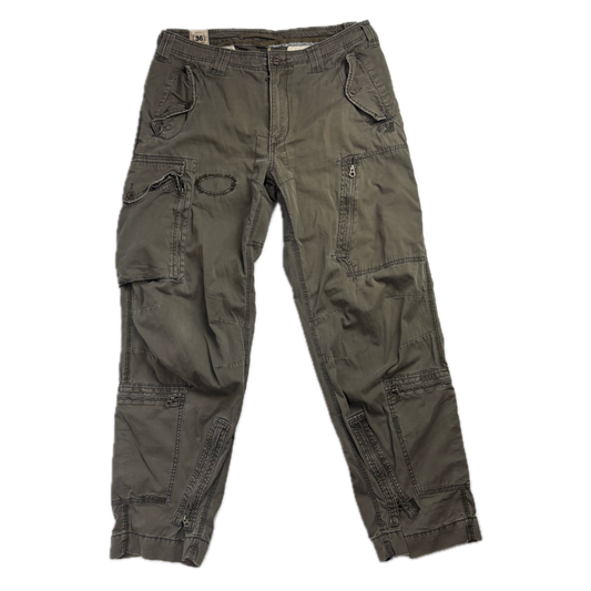 Polo Ralph Lauren Green Cargo Trouser Utility Pants - 36x32