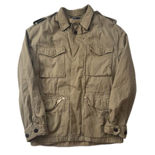 Polo Ralph Lauren Green Field Jacket Utility Parka Removable Lining - M
