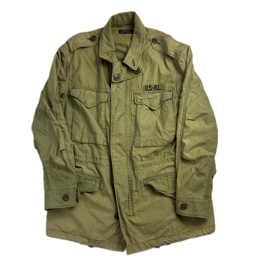 Polo Ralph Lauren Green Military Army Parka - M