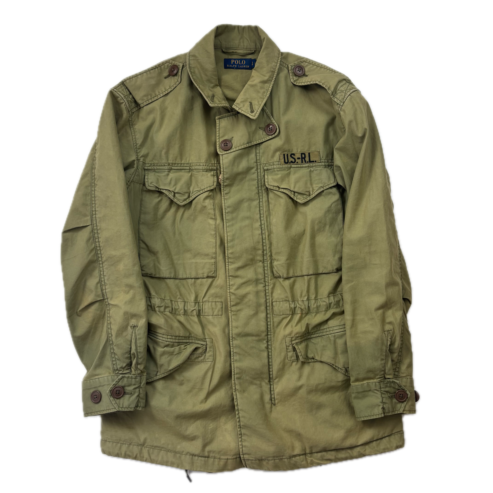 Polo Ralph Lauren Green Military Parka - S