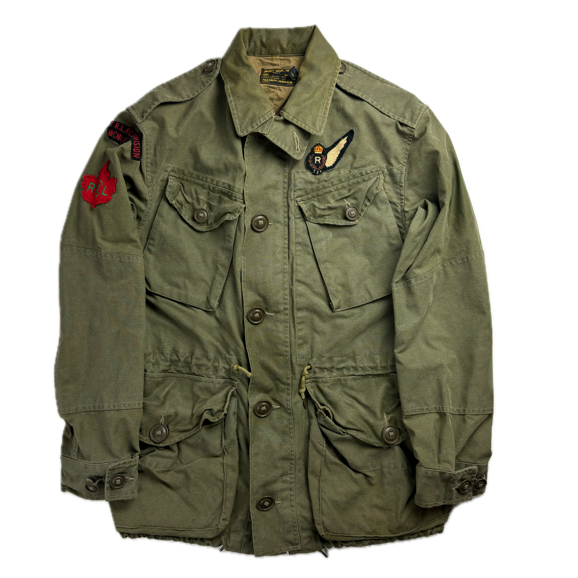 Polo Ralph Lauren Green Military Parka 