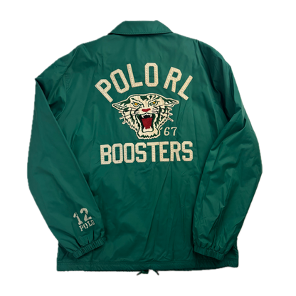 Polo Ralph Lauren Green Polo Boosters Coach Jacket - M