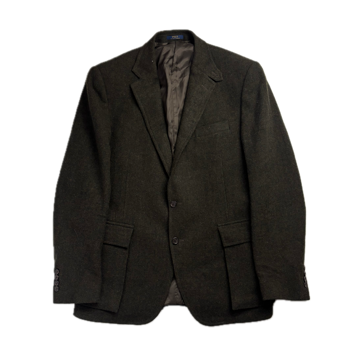 Polo Ralph Lauren Green Tweed RL67 Blazer Sports Coat (Wool) - 42R