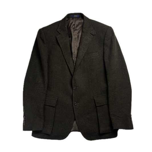 Polo Ralph Lauren Green Tweed RL67 Blazer Sports Coat (Wool) - 42R