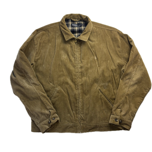 Polo Ralph Lauren Khaki Corduroy Harrington Jacket - XL