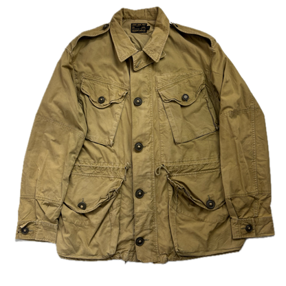 Polo Ralph Lauren Khaki Tan Army Military Field Jacket - XL