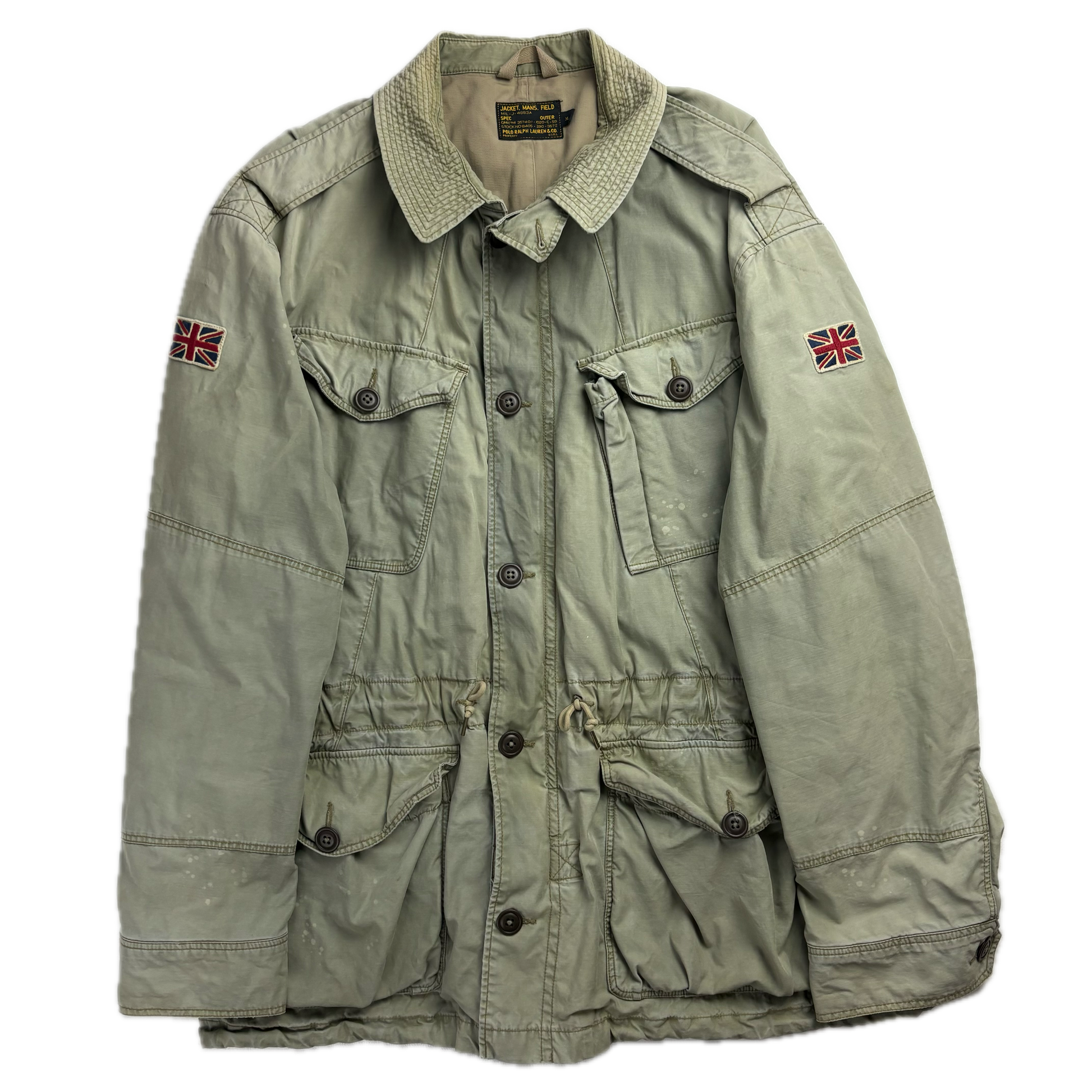 Polo Ralph Lauren Light Green Military Parka