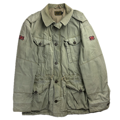 Polo Ralph Lauren Light Green Military Parka