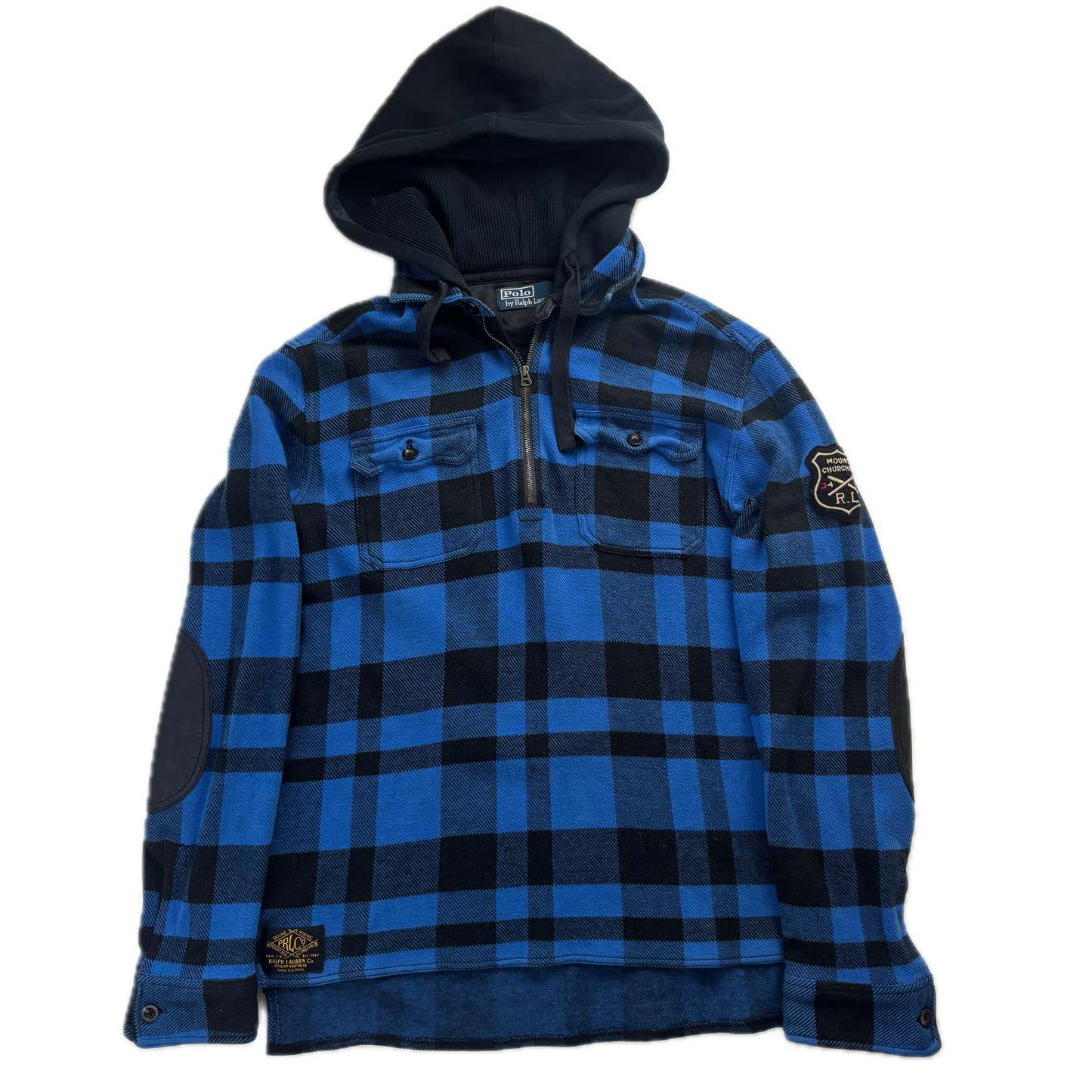Polo Ralph Lauren Mount Churchill Ski Patrol Hooded Shirt - L