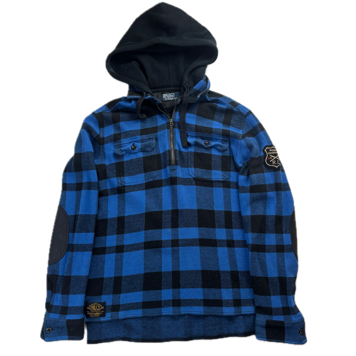 Polo Ralph Lauren Mount Churchill Ski Patrol Hooded Shirt - L
