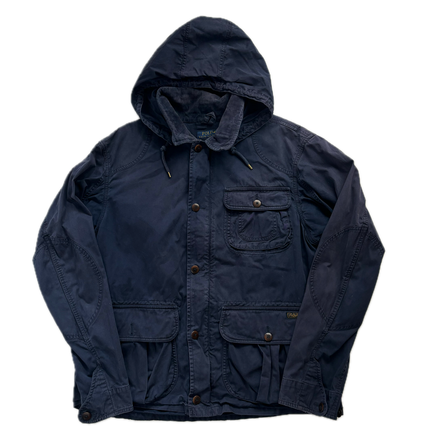 Polo Ralph Lauren Navy Barn Chore Jacket Hooded - XL
