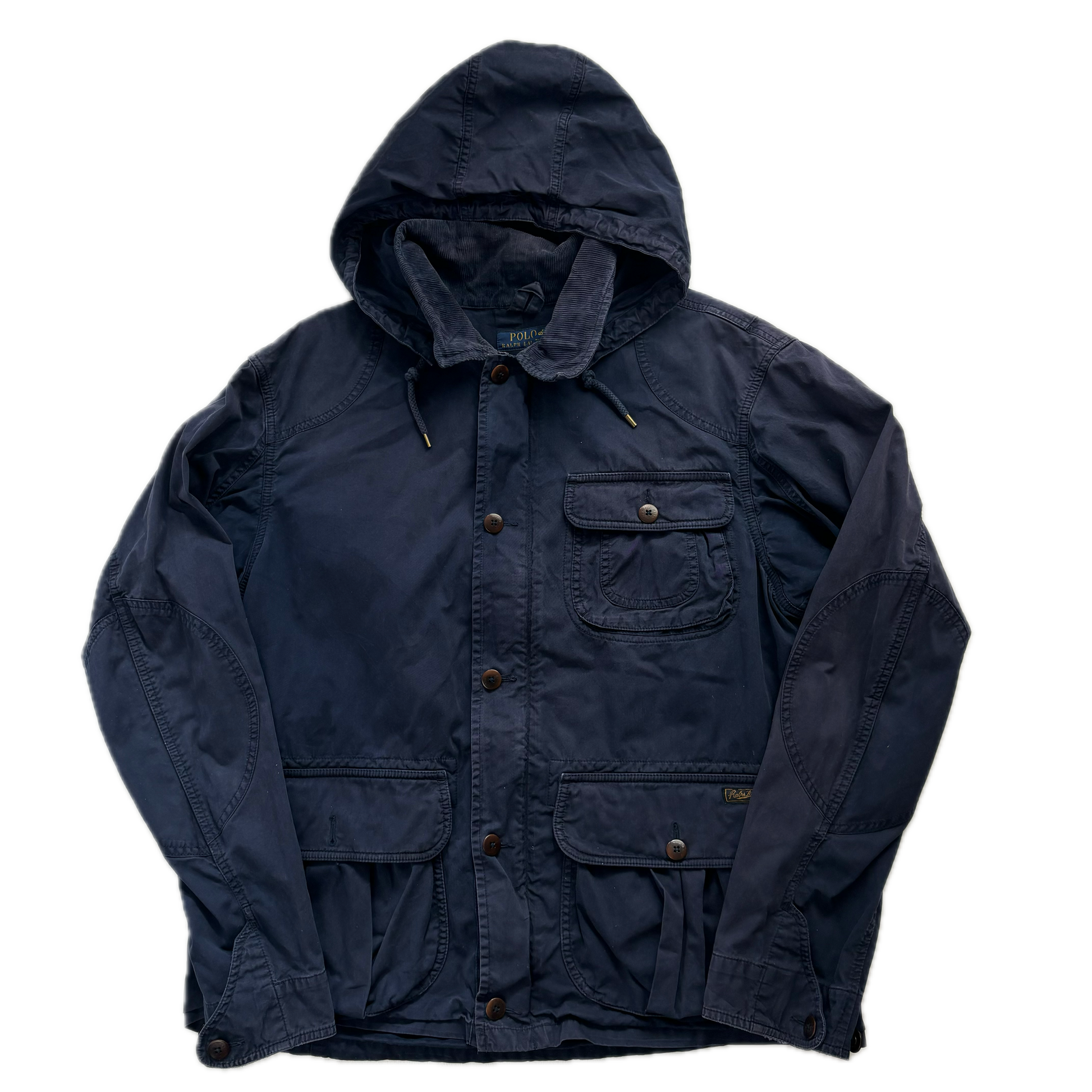 Polo Ralph Lauren Navy Barn Chore Jacket Hooded - XL