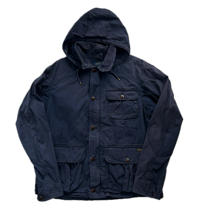 Polo Ralph Lauren Navy Barn Chore Jacket Hooded - XL