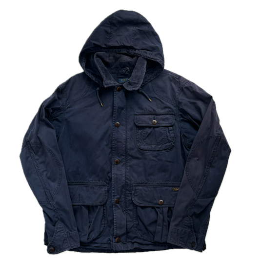 Polo Ralph Lauren Navy Barn Chore Jacket Hooded - XL