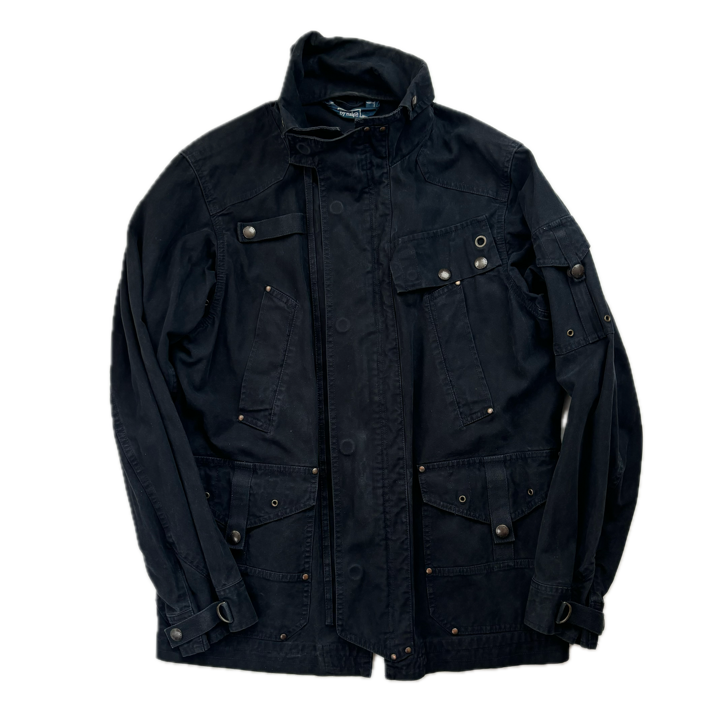Polo Ralph Lauren Navy Blue Utility Jacket Military - M