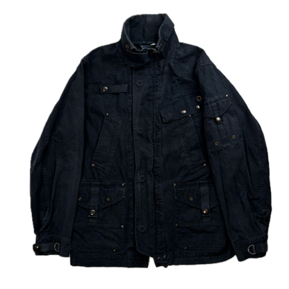 Polo Ralph Lauren Navy Blue Utility Jacket Military - M