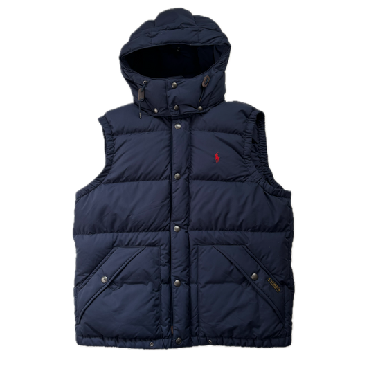 Polo Ralph Lauren Navy Body Warmer Gilet Down Vest - L