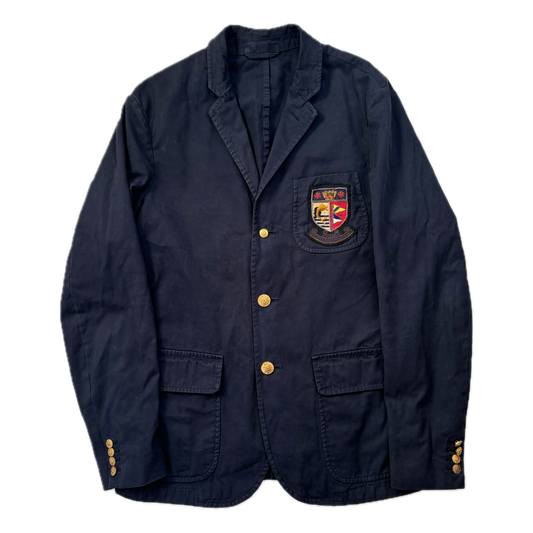 Polo Ralph Lauren Navy Crest Blazer Sports Jacket 