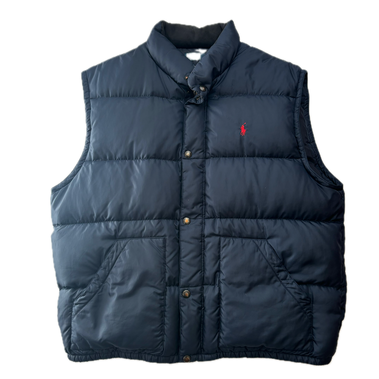Polo Ralph Lauren Navy Down Vest Gilet - XXL