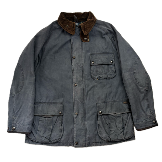 Polo Ralph Lauren Navy Jacket Waxed Coat Utility - XL