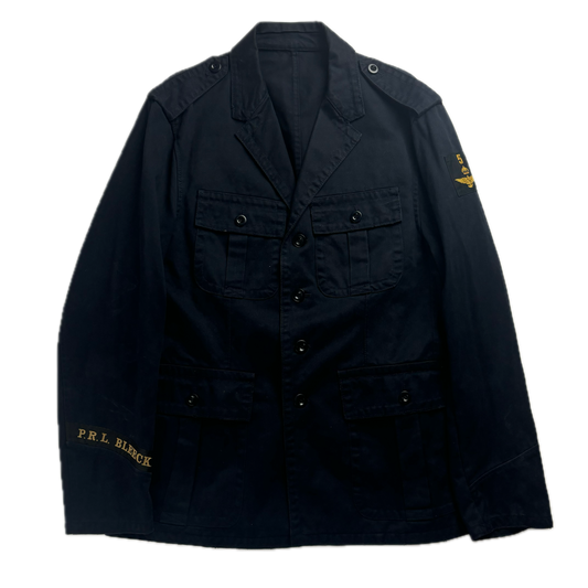 Polo Ralph Lauren Navy Military Blazer Sports Jacket 